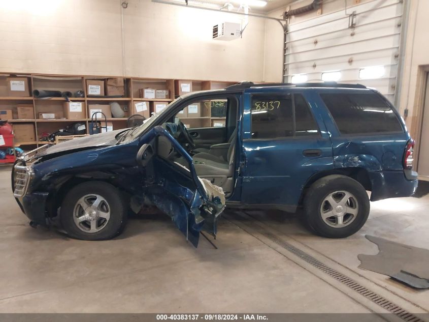 2006 Chevrolet Trailblazer Ls VIN: 1GNDT13S262261548 Lot: 40383137