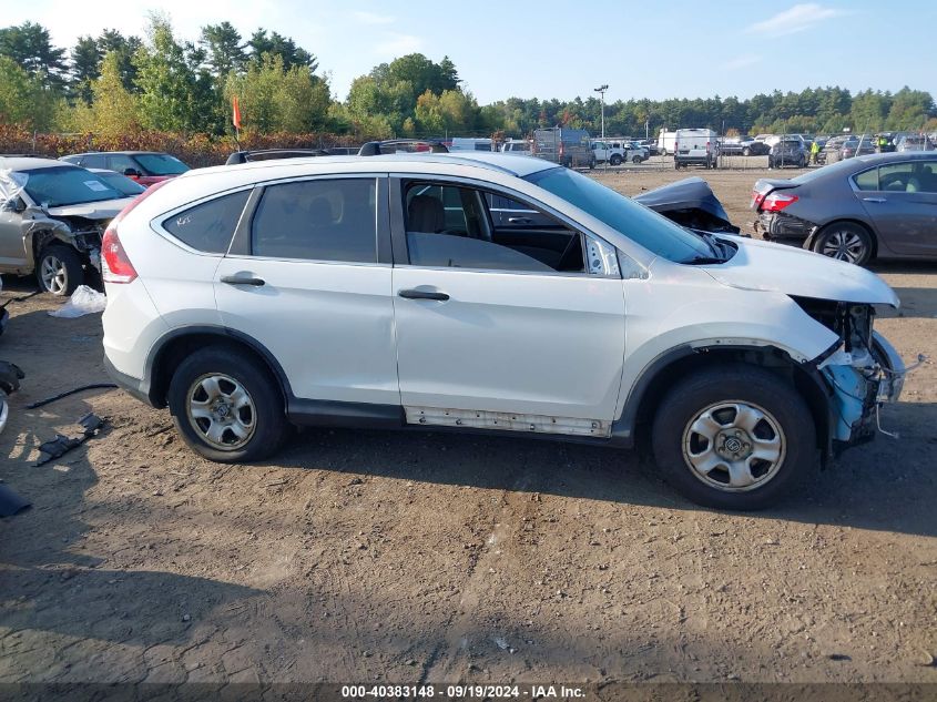 2013 Honda Cr-V Lx VIN: 5J6RM4H33DL07138 Lot: 40383148