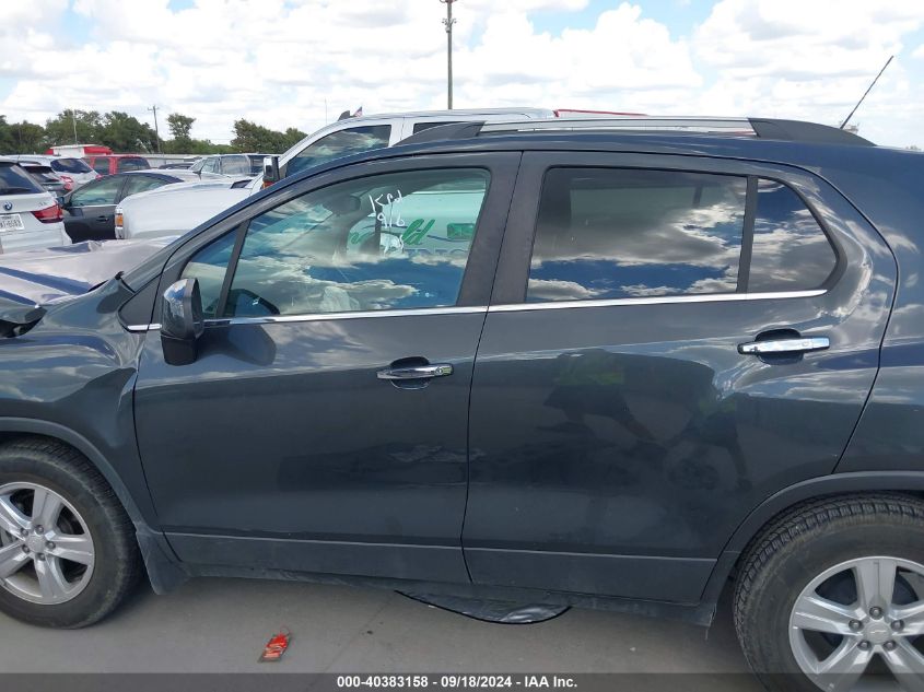 2018 Chevrolet Trax Lt VIN: 3GNCJLSB4JL219761 Lot: 40383158