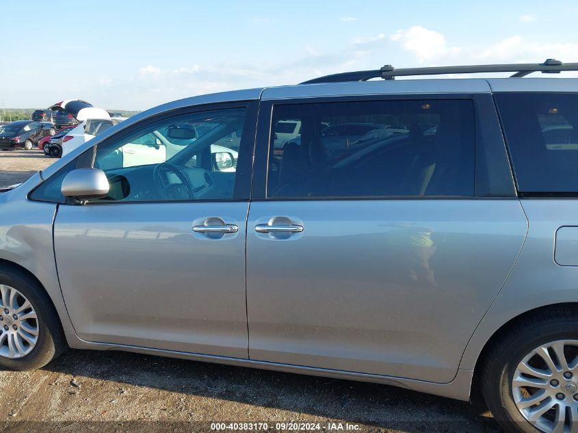 2015 Toyota Sienna Xle Premium 8 Passenger VIN: 5TDYK3DC0FS635664 Lot: 40383170