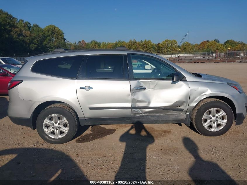 2017 Chevrolet Traverse Ls VIN: 1GNKVFED7HJ189252 Lot: 40383182