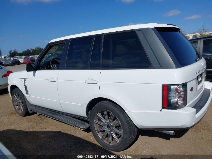 2012 Land Rover Range Rover Supercharged VIN: SALMF1E43CA361375 Lot: 40383187