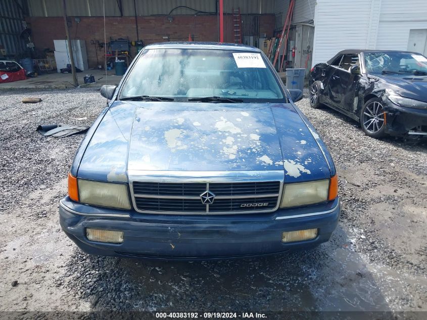 1990 Dodge Spirit VIN: 1B3XA46K4LF740648 Lot: 40383192