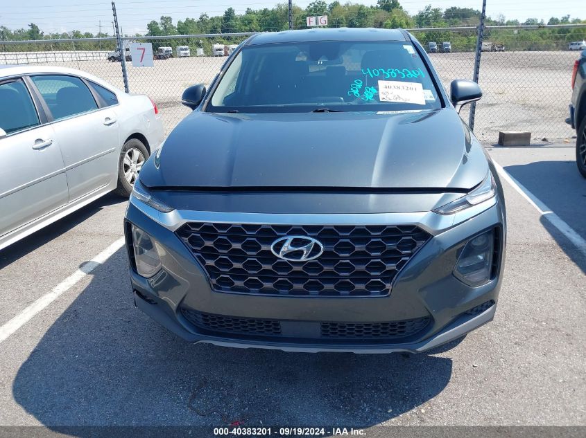 2020 Hyundai Santa Fe Se VIN: 5NMS23AD4LH262775 Lot: 40383201