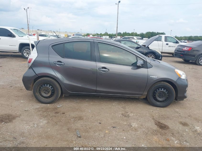 JTDKDTB36E1573363 2014 Toyota Prius C Two