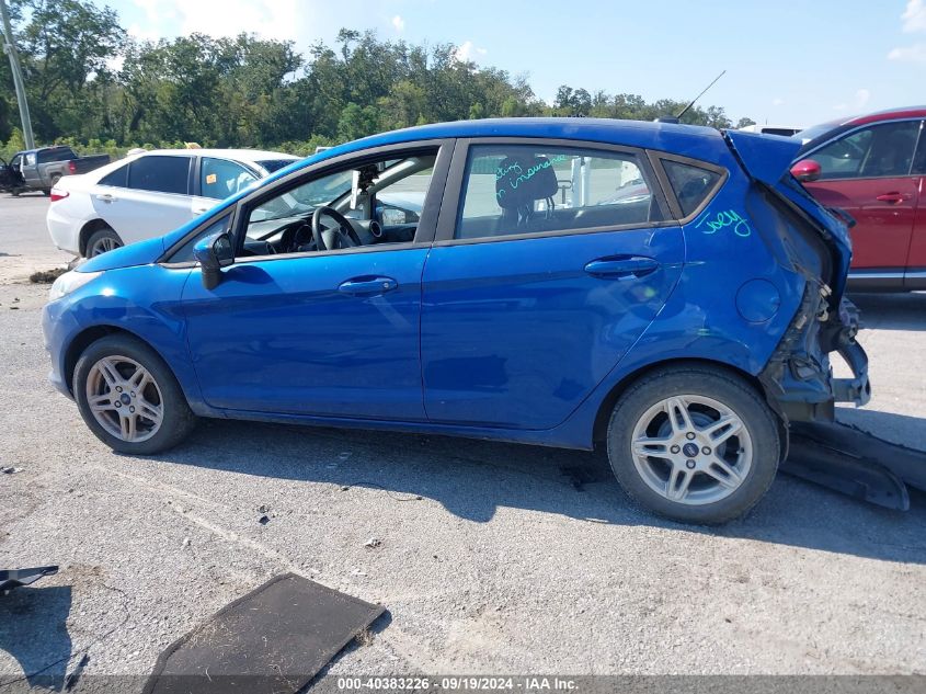 2019 Ford Fiesta Se VIN: 3FADP4EJXKM156834 Lot: 40383226