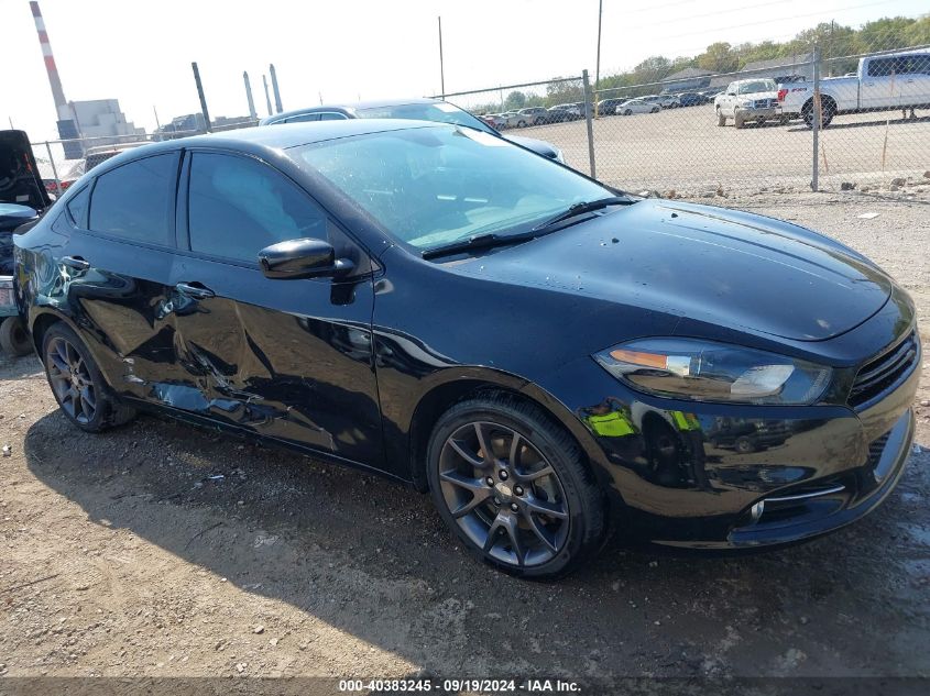 2016 Dodge Dart Sxt Sport Rallye VIN: 1C3CDFFA9GD817656 Lot: 40383245