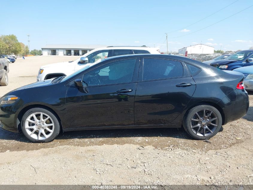 2016 Dodge Dart Sxt Sport Rallye VIN: 1C3CDFFA9GD817656 Lot: 40383245