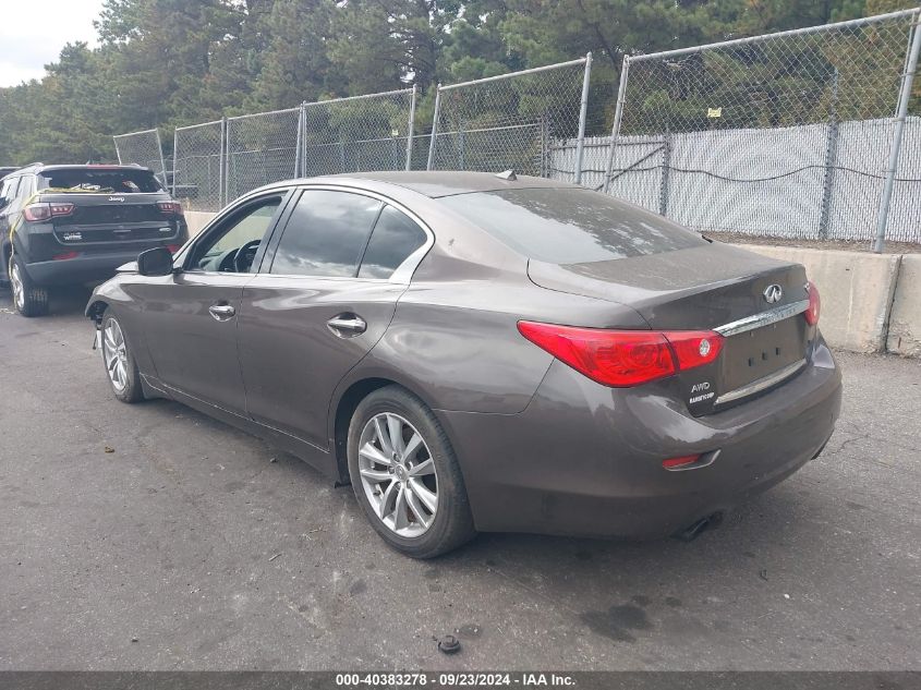 VIN JN1EV7AR7HM830429 2017 INFINITI Q50 no.3