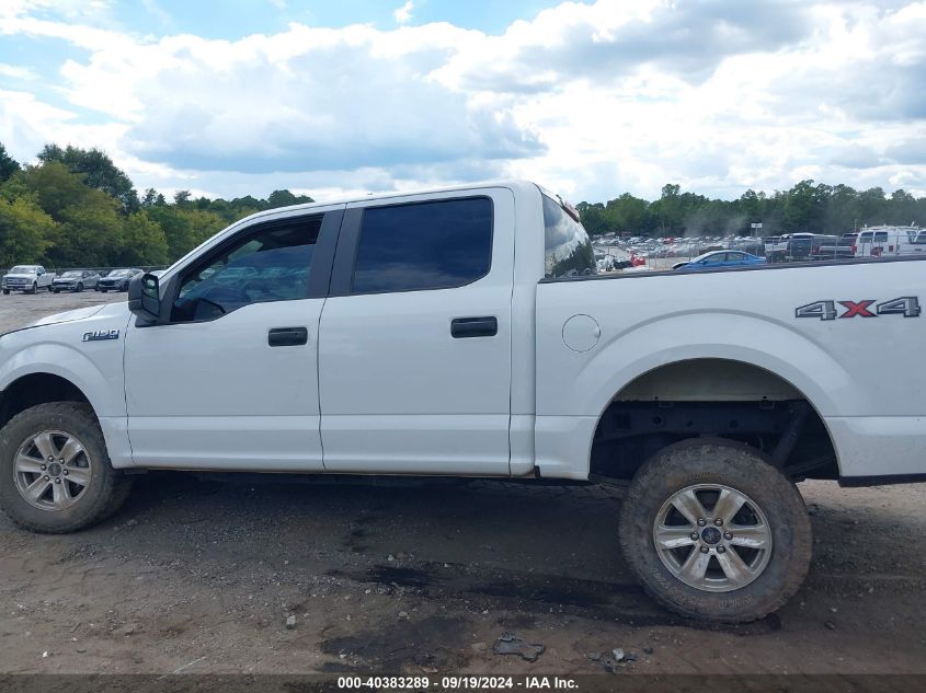 2018 Ford F-150 Xl VIN: 1FTEW1EP2JFC92295 Lot: 40383289