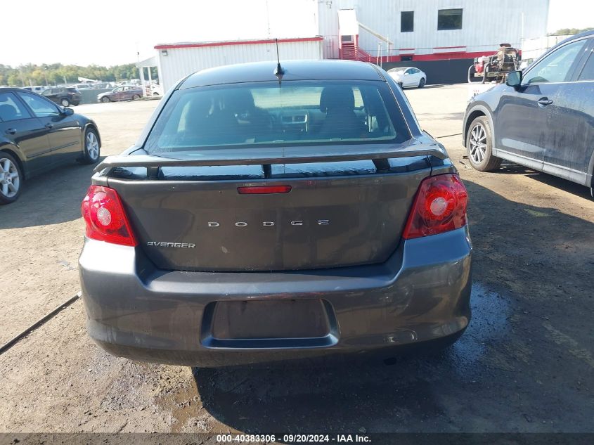 1C3CDZAB5EN203308 2014 Dodge Avenger Se