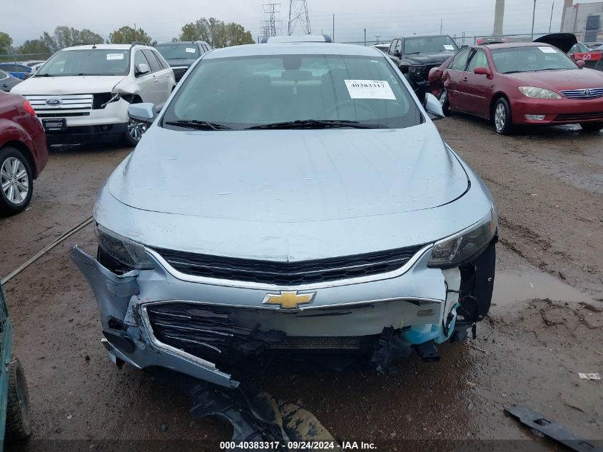 1G1ZE5STXHF166458 2017 Chevrolet Malibu Lt