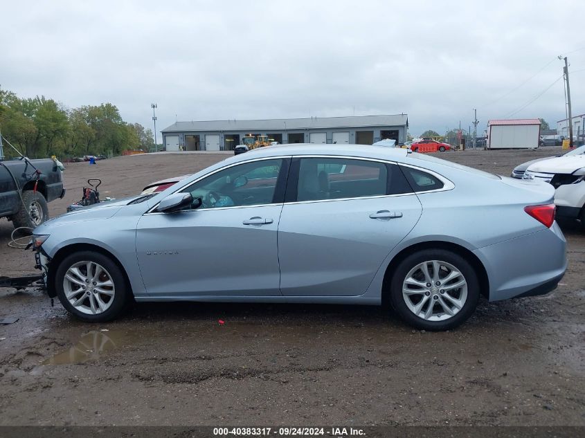 1G1ZE5STXHF166458 2017 Chevrolet Malibu Lt