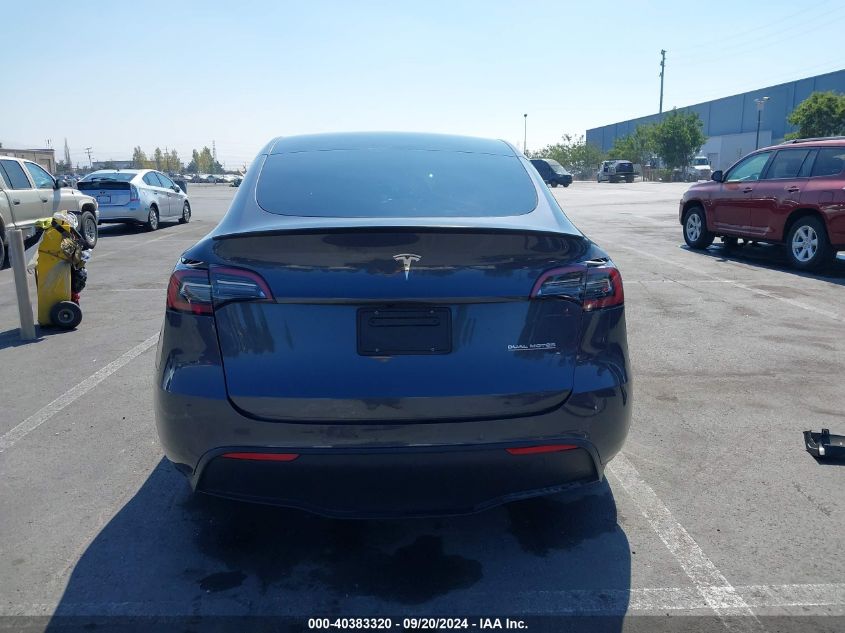 2021 Tesla Model Y Performance Dual Motor All-Wheel Drive VIN: 5YJYGDEF3MF294682 Lot: 40383320