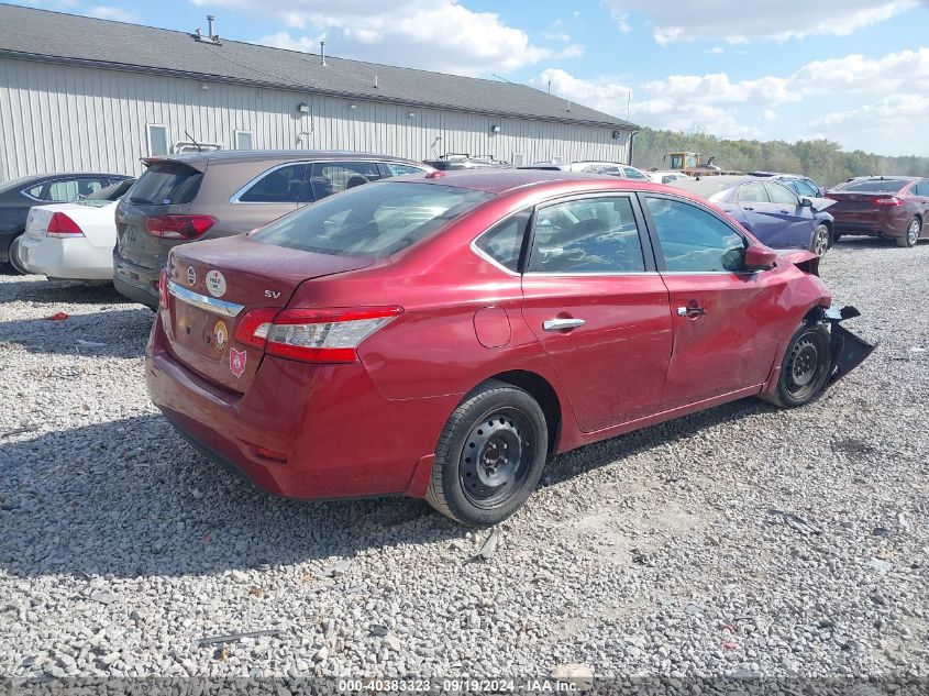 2015 Nissan Sentra Sv VIN: 3N1AB7APXFY271104 Lot: 40383323