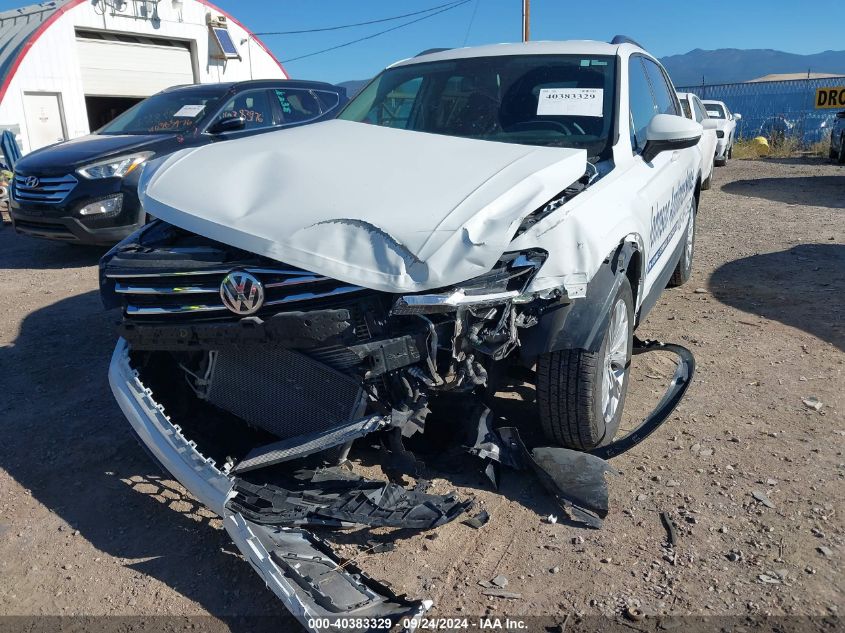 3VV0B7AX9LM013928 2020 Volkswagen Tiguan S