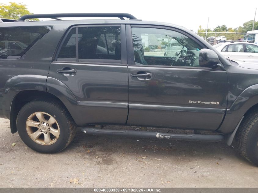 2006 Toyota 4Runner Sr5 Sport V8 VIN: JTEBT14R360063001 Lot: 40383339