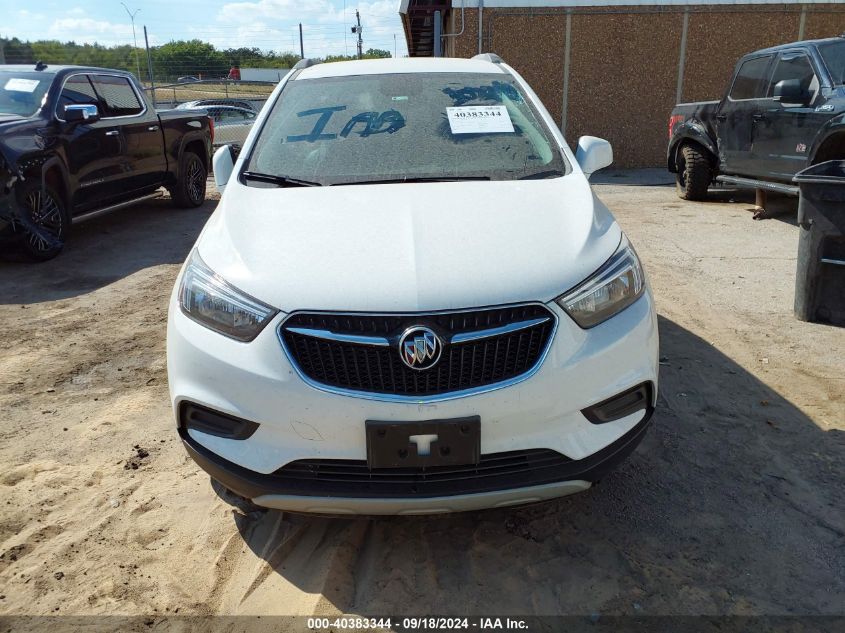 2021 Buick Encore Fwd Preferred VIN: KL4CJASB6MB307692 Lot: 40383344