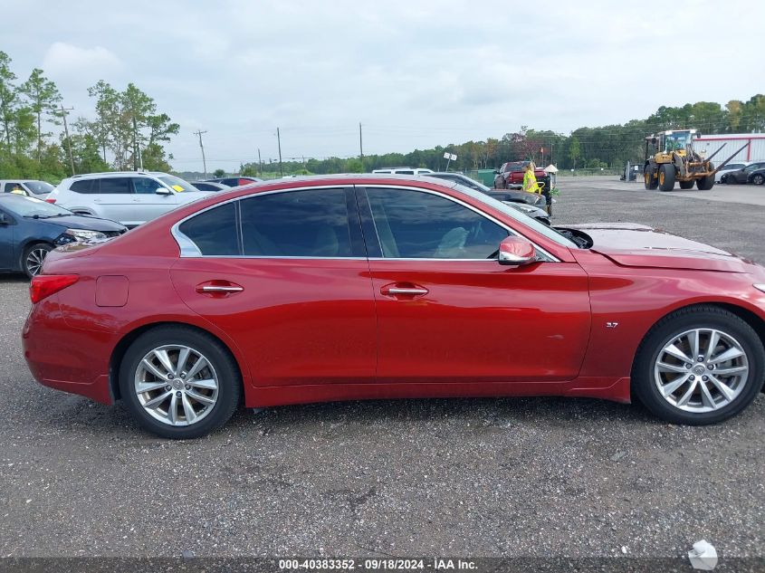 2015 Infiniti Q50 Premium VIN: JN1BV7APXFM336466 Lot: 40383352