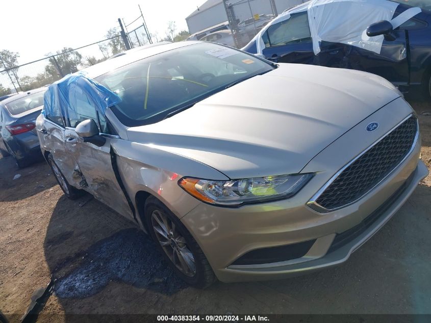 2017 FORD FUSION SE - 3FA6P0H70HR347935