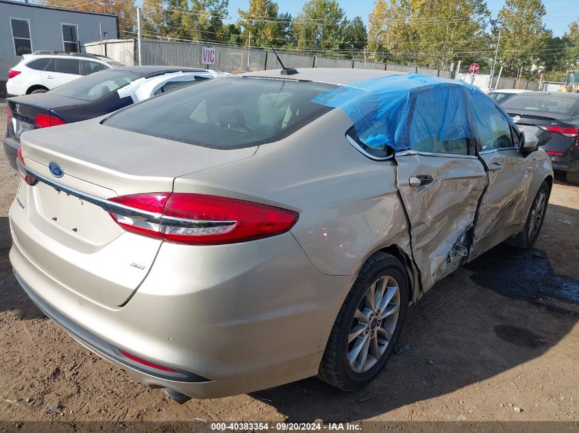 2017 FORD FUSION SE - 3FA6P0H70HR347935