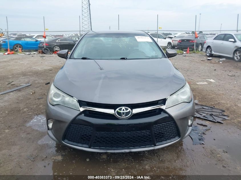 2016 Toyota Camry Se VIN: 4T1BF1FK0GU125939 Lot: 40383373