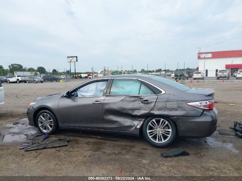 2016 Toyota Camry Se VIN: 4T1BF1FK0GU125939 Lot: 40383373