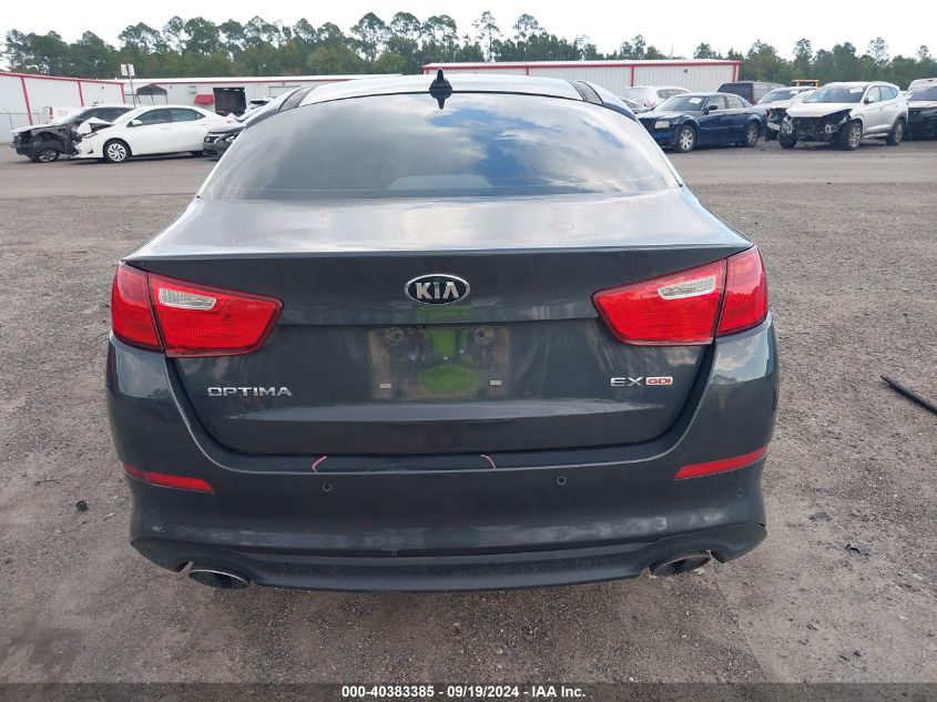 2015 Kia Optima Ex VIN: 5XXGN4A75FG499792 Lot: 40383385