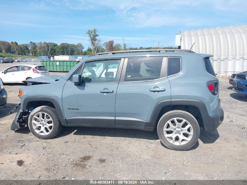 2017 Jeep Renegade Latitude 4X4 VIN: ZACCJBBB7HPF89302 Lot: 40383411