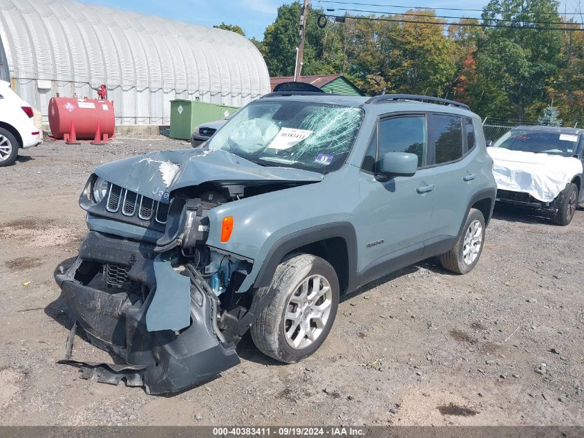 VIN ZACCJBBB7HPF89302 2017 Jeep Renegade, Latitude 4X4 no.2