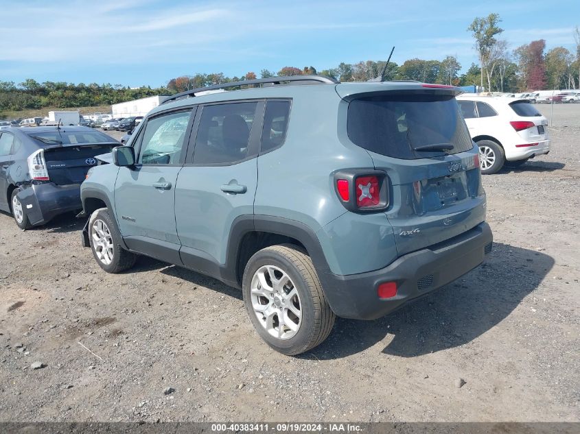 VIN ZACCJBBB7HPF89302 2017 Jeep Renegade, Latitude 4X4 no.3