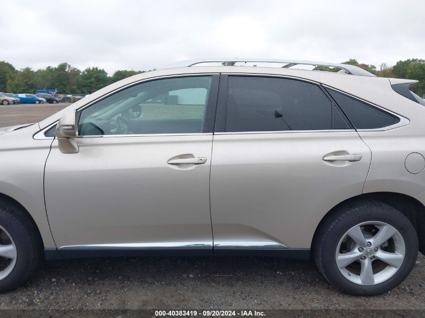 2013 Lexus Rx 350 VIN: 2T2BK1BA6DC161958 Lot: 40383419