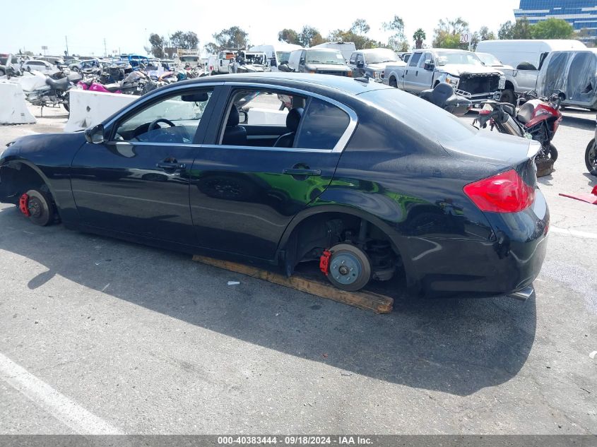 2011 Infiniti G37 Sedan Journey VIN: JN1CV6AP1BM503693 Lot: 40383444