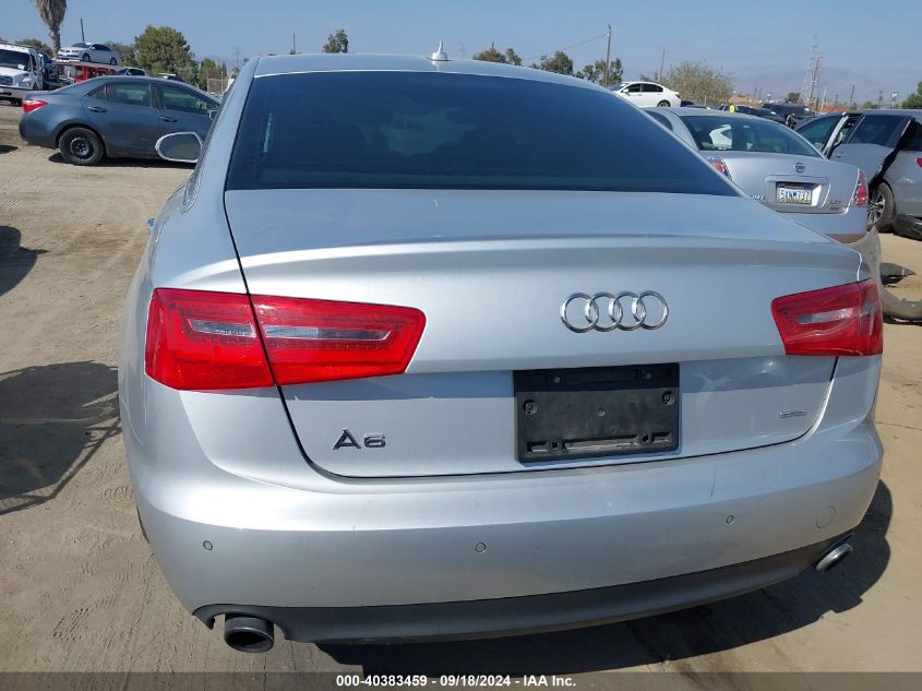 2015 Audi A6 2.0T Premium VIN: WAUGFAFC2FN019601 Lot: 40383459