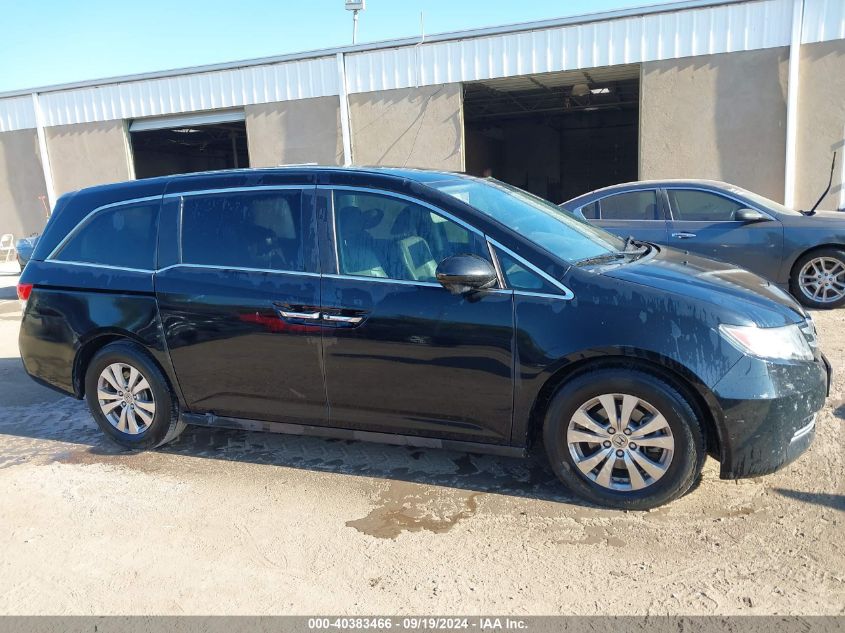 2016 Honda Odyssey Ex-L VIN: 5FNRL5H67GB130227 Lot: 40383466