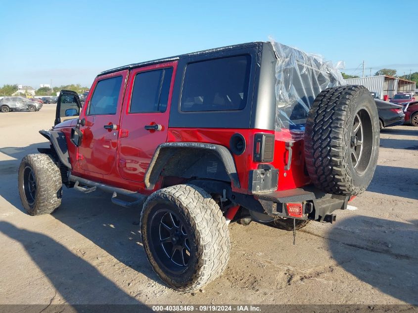VIN 1C4BJWDG1HL734057 2017 JEEP WRANGLER UNLIMITED SPORT 4X4