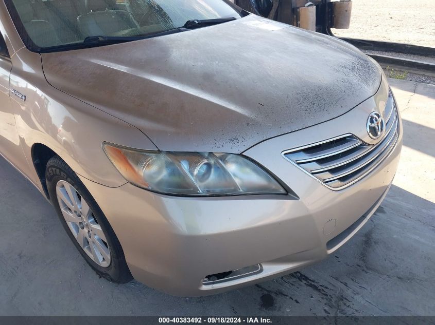 2007 Toyota Camry Hybrid Hybrid VIN: JTNBB46K973042688 Lot: 40383492