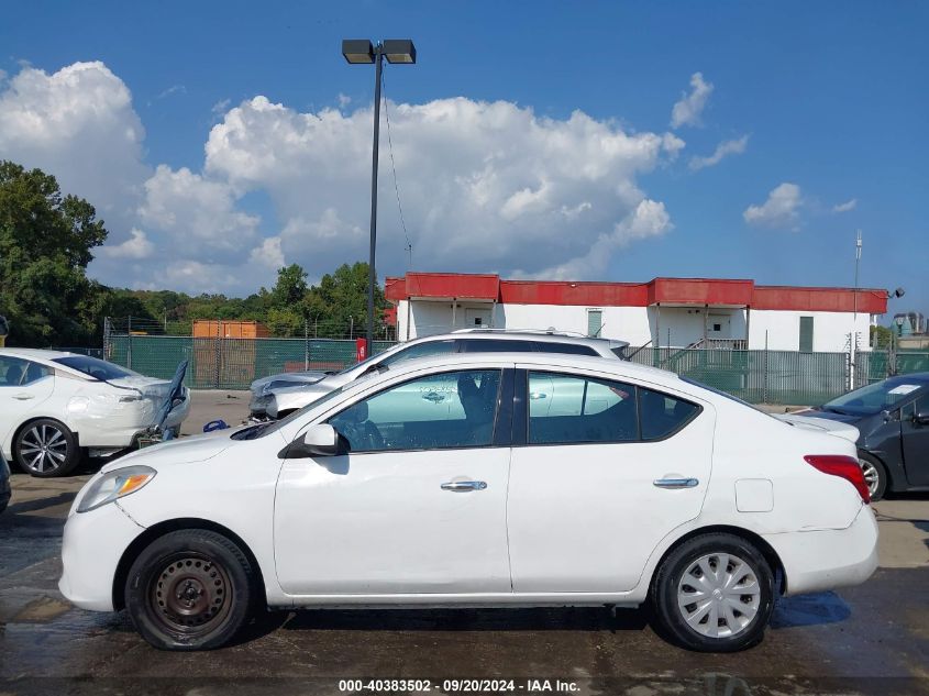 2014 Nissan Versa 1.6 S/1.6 S+/1.6 Sl/1.6 Sv VIN: 3N1CN7AP2EL876939 Lot: 40383502