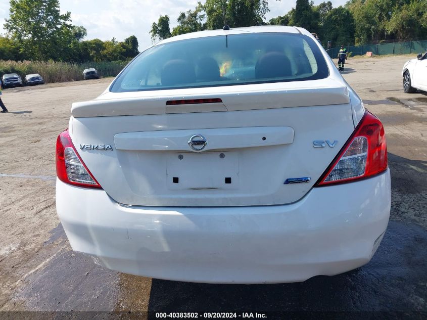 2014 Nissan Versa 1.6 S/1.6 S+/1.6 Sl/1.6 Sv VIN: 3N1CN7AP2EL876939 Lot: 40383502