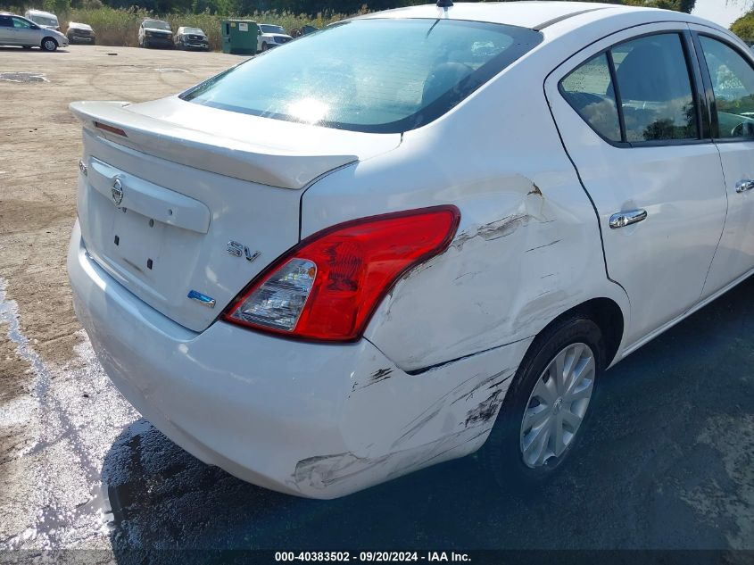 2014 Nissan Versa 1.6 S/1.6 S+/1.6 Sl/1.6 Sv VIN: 3N1CN7AP2EL876939 Lot: 40383502