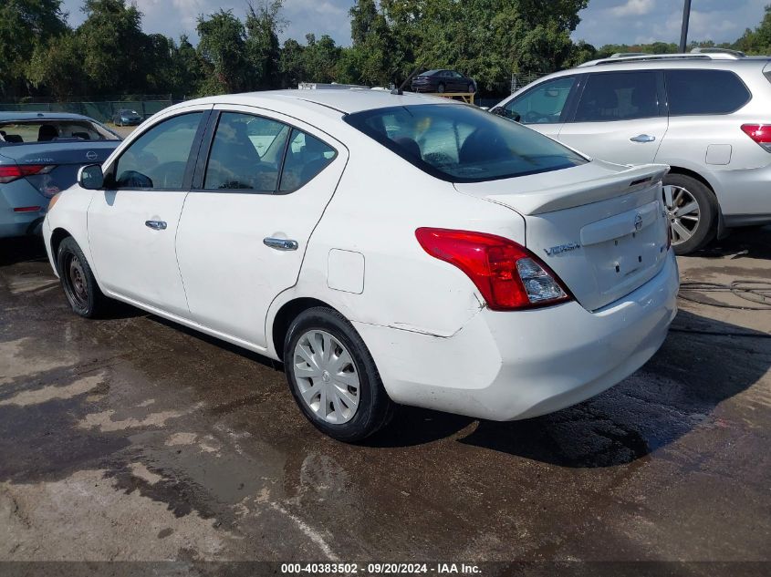 2014 Nissan Versa 1.6 S/1.6 S+/1.6 Sl/1.6 Sv VIN: 3N1CN7AP2EL876939 Lot: 40383502