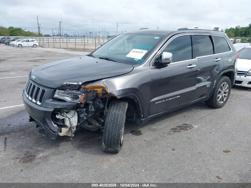 2016 Jeep Grand Cherokee Limited VIN: 1C4RJEBG8GC335267 Lot: 40383559