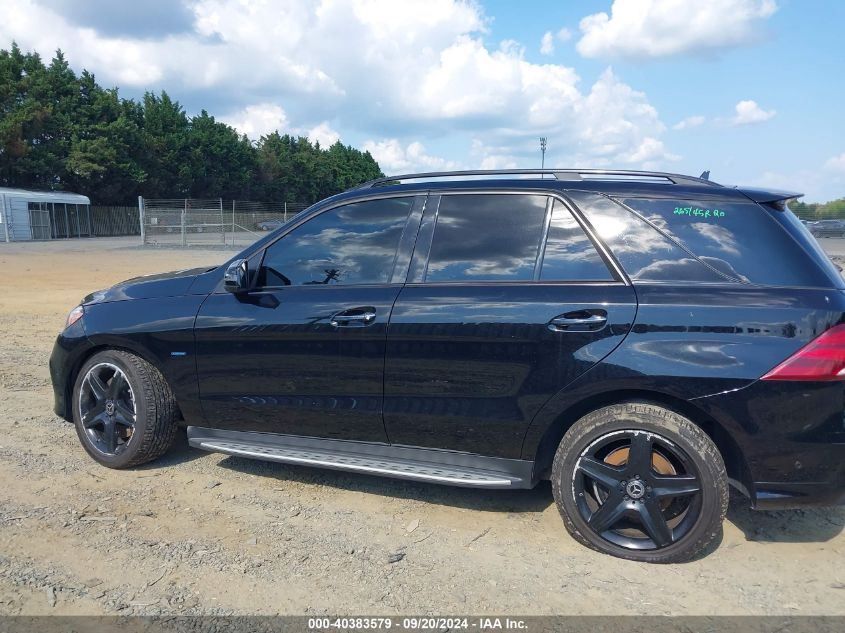 2018 Mercedes-Benz Gle 550E Plug-In Hybrid 4Matic VIN: 4JGDA6DB4JB042038 Lot: 40383579