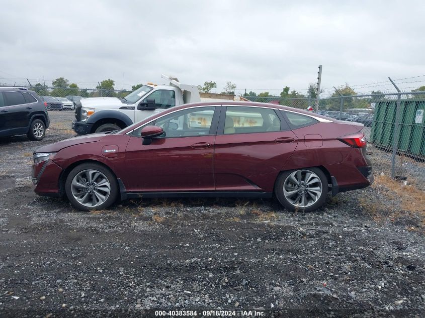 2019 Honda Clarity Plug-In Hybrid VIN: JHMZC5F13KC000876 Lot: 40383584