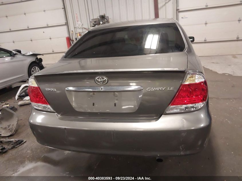 2005 Toyota Camry Le VIN: 4T1BE32K75U545408 Lot: 40383593