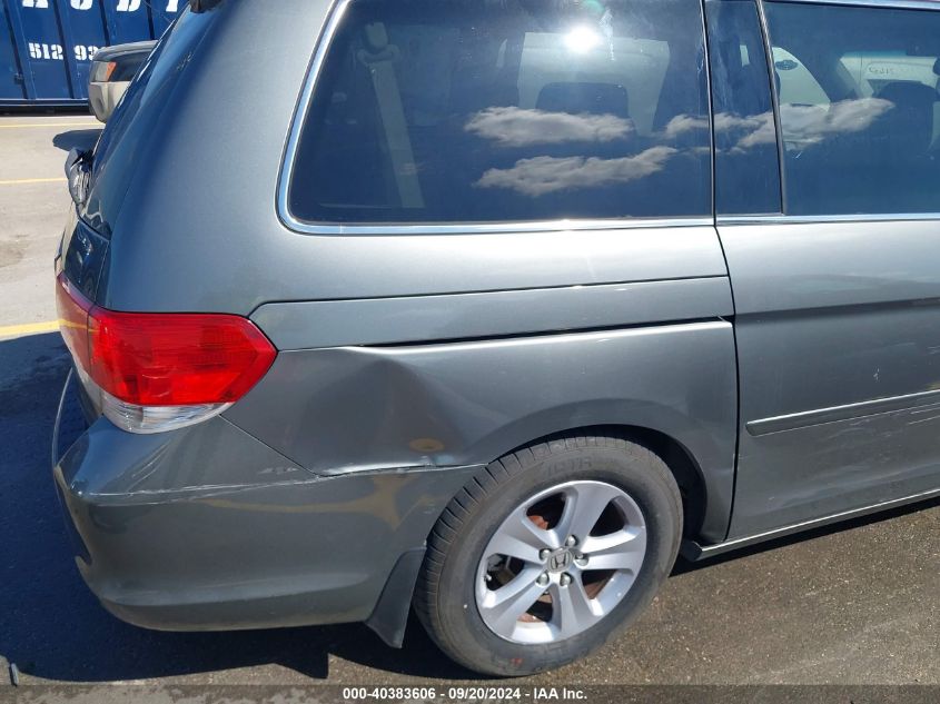 2008 Honda Odyssey Touring VIN: 5FNRL38908B092162 Lot: 40383606