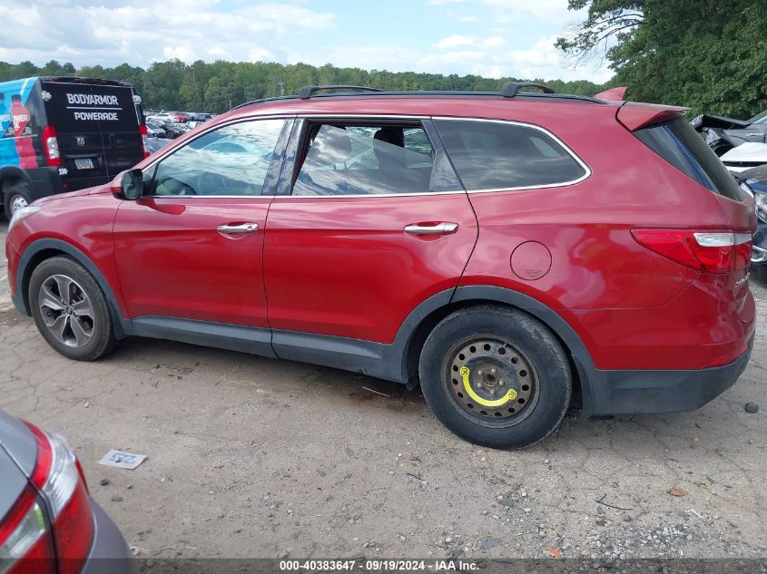 2014 Hyundai Santa Fe Gls VIN: KM8SM4HF8EU080205 Lot: 40383647