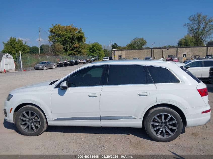 2019 Audi Q7 45 Premium VIN: WA1LHAF76KD047345 Lot: 40383648