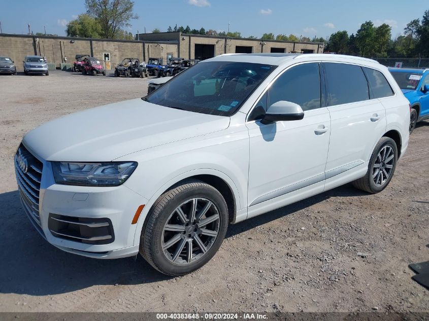 2019 Audi Q7 45 Premium VIN: WA1LHAF76KD047345 Lot: 40383648