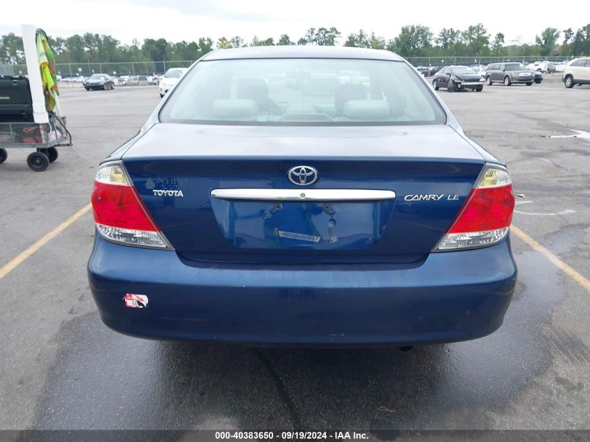 2005 Toyota Camry Le VIN: 4T1BE32K75U387877 Lot: 40383650